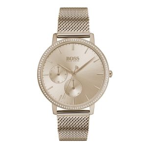 Hugo Boss Infinity Carnation Gold Mesh Ladies 1502519