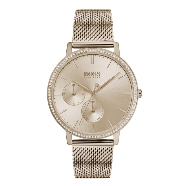 Hugo Boss Infinity Carnation Gold Mesh Ladies 1502519