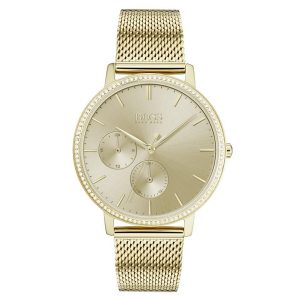 Hugo Boss Infinity Gold Steel Ladies Multi-Function Watch 1502520