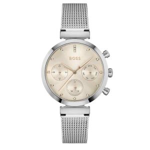 Hugo Boss Flawless 36mm Ladies Watch Rose Gold 1502625