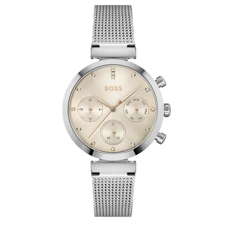 Hugo Boss Flawless 36mm Ladies Watch Rose Gold 1502625