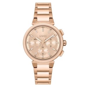 Hugo Boss Carnation Gold Steel Multi-Function Women's Watch 1502678