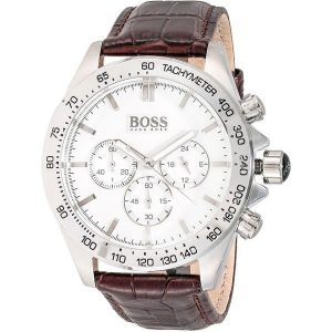 Hugo Boss Ikon Chronograph White Dial Men's Watch 1513175
