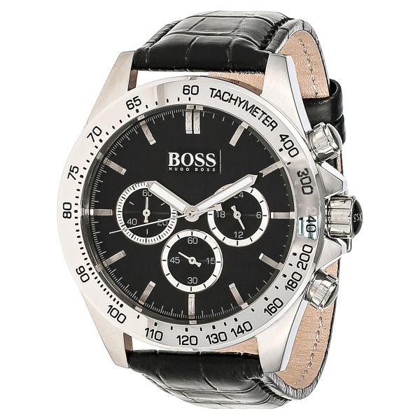 Hugo Boss Ikon Chronograph Black Dial Men's Watch 1513178