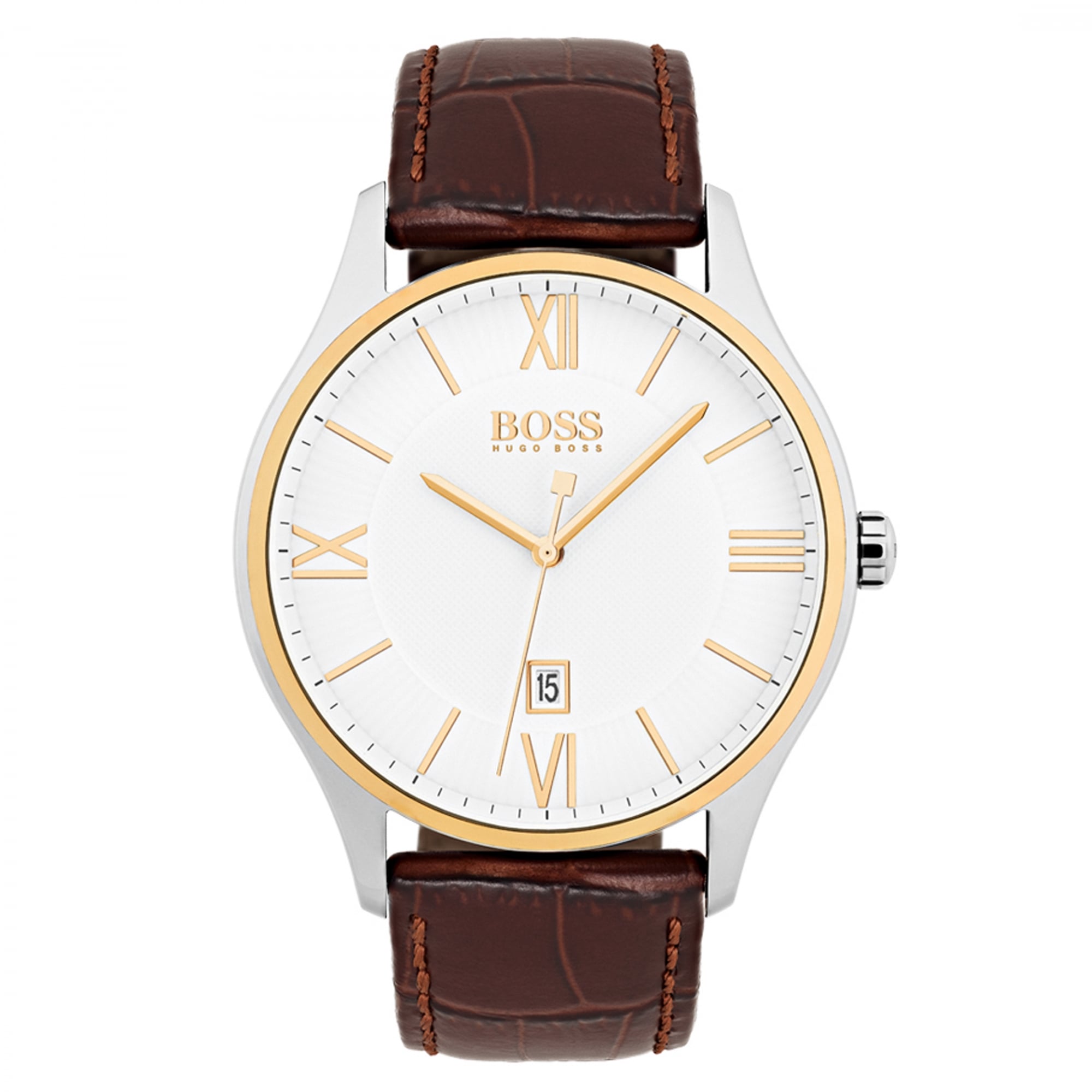Hugo Boss Governor Silver Dial Men's Watch 1513486