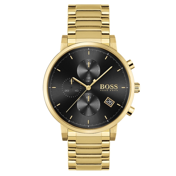Hugo Boss Gold Steel Chrono Men's Watch 1513781