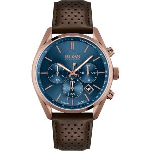Hugo Boss Champion Leather Strap Men's Watch 1513817