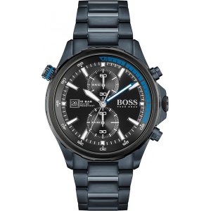 Hugo Boss Globetrotter Black Dial Men's Watch 1513824