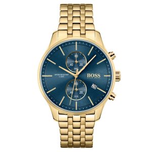 Hugo Boss Gold Steel Men's Chrono Watch 1513841