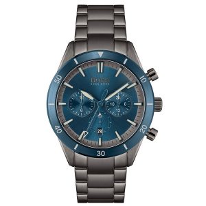 Hugo Boss Santiago Grey Chronograph Men's Watch 1513863
