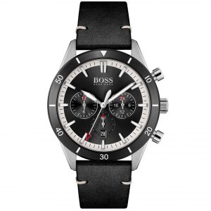 Hugo Boss Santiago Chrono Leather Men's Watch 1513864