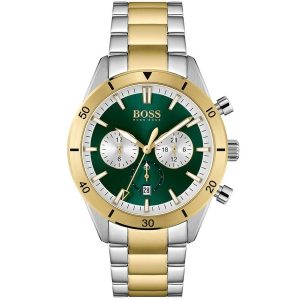 Hugo Boss Santiago Two Tone Chronograph Men's Watch 1513872