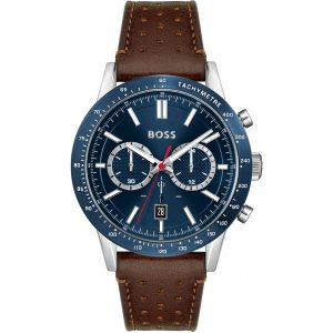 Hugo Boss Allure Brown Leather Strap Men's Watch 1513921