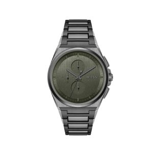 Hugo Boss Steer Analog Green Dial Men's Watch 1514045