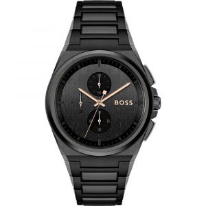 Hugo Boss Black Steel Fashion Chronograph Men's Watch 1514068