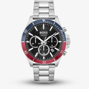 Hugo Boss Troper Black Dial Chronograph Watch 1514108