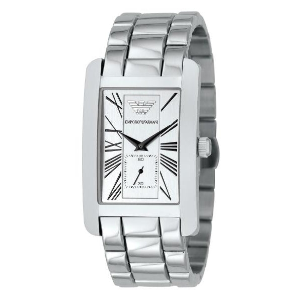 Emporio Armani Men's Watch Classic White AR0145