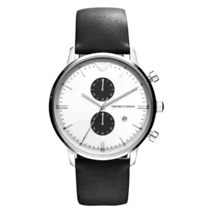 Emporio Armani Gianni AR0385 Chronograph Leather Men's Watch