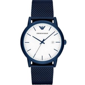 Emporio Armani Men's Luigi Watch Blue PVD AR11025