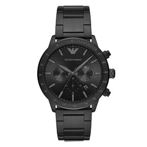 Emporio Armani Men's Chronograph Watch Sport Mario Black AR11242