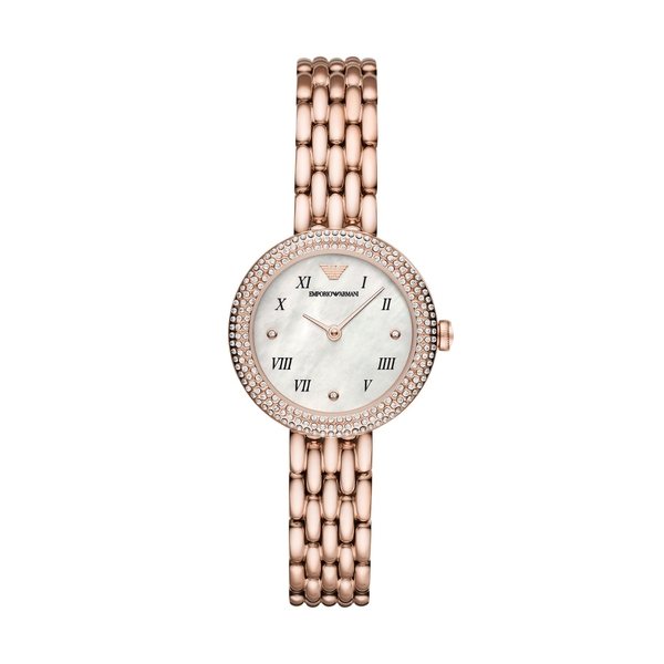 Emporio Armani AR11355 Women's Rose Gold Watch