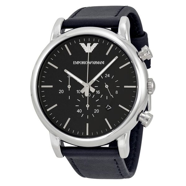 Emporio Armani Classic Chronograph Black Dial Men's Watch AR1828
