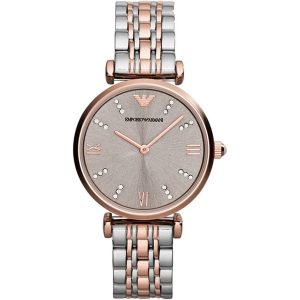 Emporio Armani Ladies Watch T-Bar Gianni Two-Tone AR1840