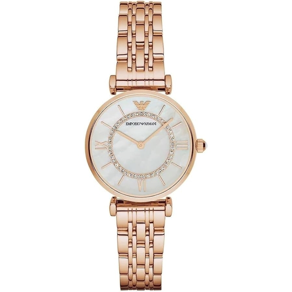 Emporio Armani Ladies Watch T-Bar Gianni Rose Gold AR1909