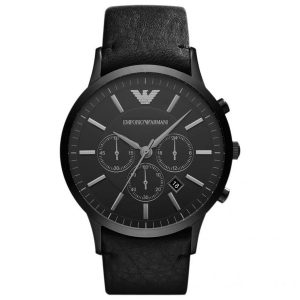Emporio Armani Men's Chronograph Watch Sportivo Black AR2461