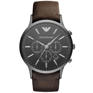 Emporio Armani Men's Chronograph Watch Sportivo Brown AR2462