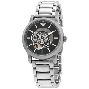 Emporio Armani Automatic Black Dial Men's Watch AR60021