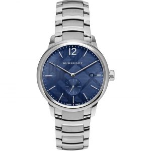 Burberry Men's The Classic Blue Watch - 40mm Stainless Steel - BU10007
