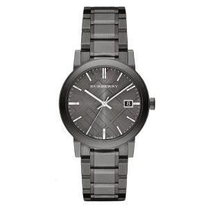 Burberry The City BU9007 38mm Gunmetal Grey Watch - Unisex