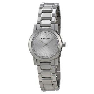 Burberry New Classic Silver Dial Petite Ladies' Watch (BU9230)
