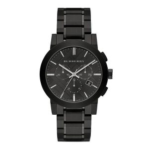 Burberry The City Men's Chronograph Watch - 42mm Black PVD (BU9354)