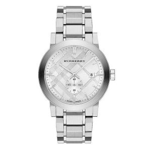 Burberry The City Men's Silver Stainless Steel Watch BU9900 - 42mm