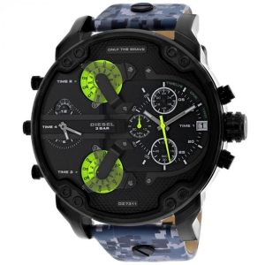 Diesel Men's Big Daddy Multi-Time Zone Watch DZ7311