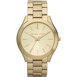 Michael Kors Slim Runway Gold Tone Women's Watch MK3179