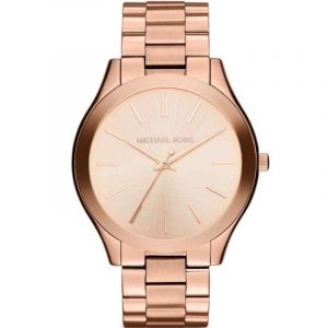 Michael Kors Slim Runway Rose Gold Tone Women's Watch MK3197