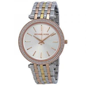 Michael Kors Darci TriTone Watch | Silver Dial | MK3203