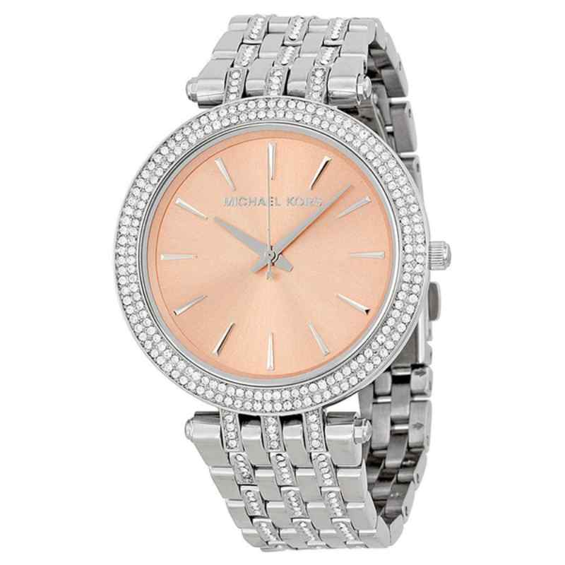 Michael Kors Darci Rose Gold Tone & Crystal Ladies' Watch MK3218