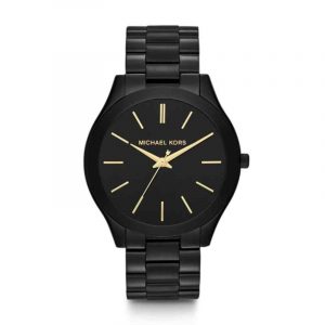 Michael Kors Slim Runway Women's Quartz Watch Black MK3221