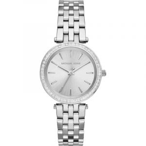 Michael Kors Darci Mini Silver Tone Watch MK3364 33mm