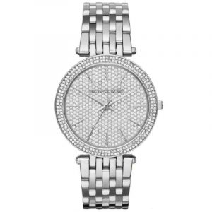Michael Kors Darci Silver Pave Women's Watch MK3437 39mm