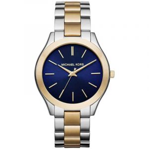 Michael Kors Slim Runway Two Tone Blue Men's Watch MK3479 42mm