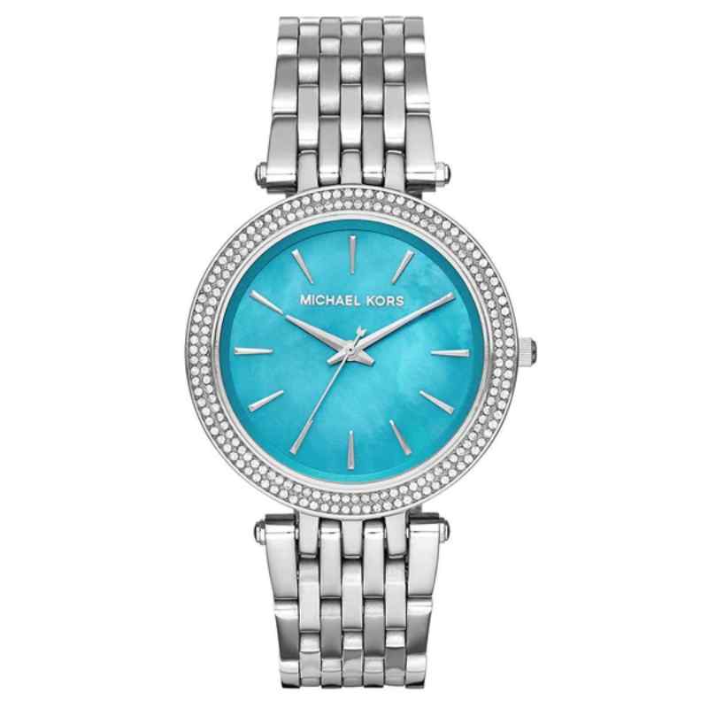 Michael Kors Darci MK3515 Women's Blue Mother of Pearl Watch 39mm