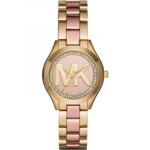Michael Kors Mini Parker Rose Gold Tone Watch MK3650