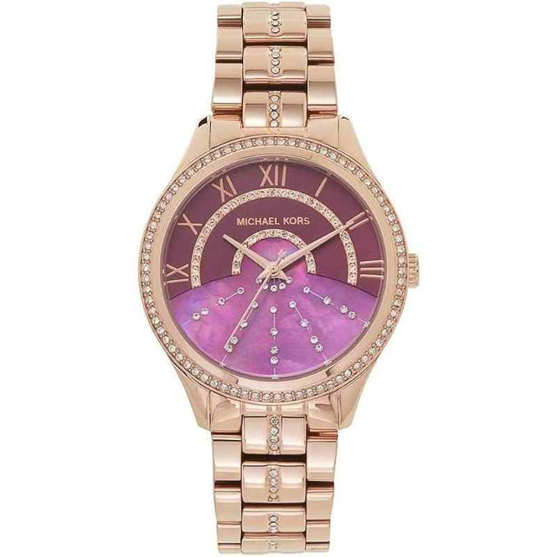 Michael Kors MK3722 Lauryn Rose Gold Tone Stainless Steel Ladies Watch