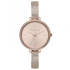 Michael Kors Jaryn Rose Gold Tone Crystal Watch MK3785