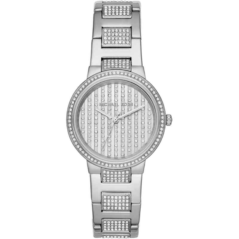 Michael Kors Gabbi Glitz Silver Women's Watch MK3984